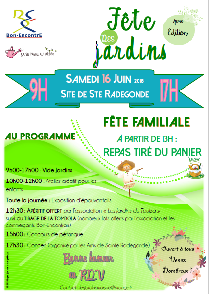 Fête des jardins à Bon Encontre